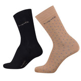 Bugatti® čarape (socks) 2-pak (2 para; 1 dezenirane+1 jednobojne)