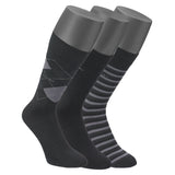 Jockey® Socks ČARAPE miks jednobojna+romb+linije, 3-pak (3 para)